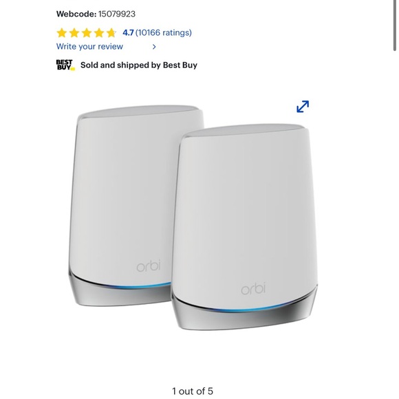 Netgear Orbi Mesh Router BRAND NEW SEALED - Picture 5 of 5